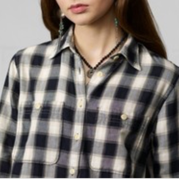Denim & Supply Ralph Lauren Adler Plaid Shirt XS - Picture 7 of 7